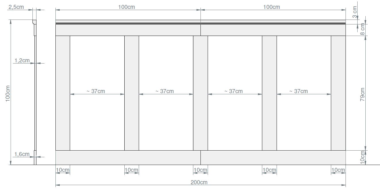 Boazeria Andre K1 rysunek